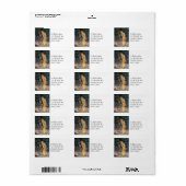 Étiquette Danse de fée de minuit (Feuille entière)