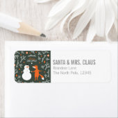 Étiquette Danse Des Neiges Et Des Renards (En situation)