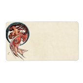 Étiquette Danse par Alfons Mucha 1898 (Devant)