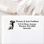 Étiquette Danseurs de tango (En situation)