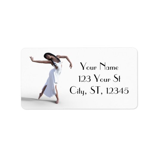 Étiquette Danseuse blanche Thunder_Cove (Devant)