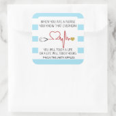 étiquette d'appréciation de l'infirmière (Sac)