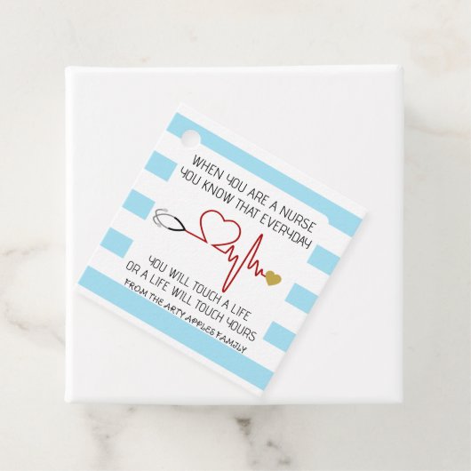 étiquette d'appréciation de l'infirmière (En situation)