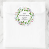 Étiquette d'aquarelle Honey Jar | Orchard Honey (Sac)