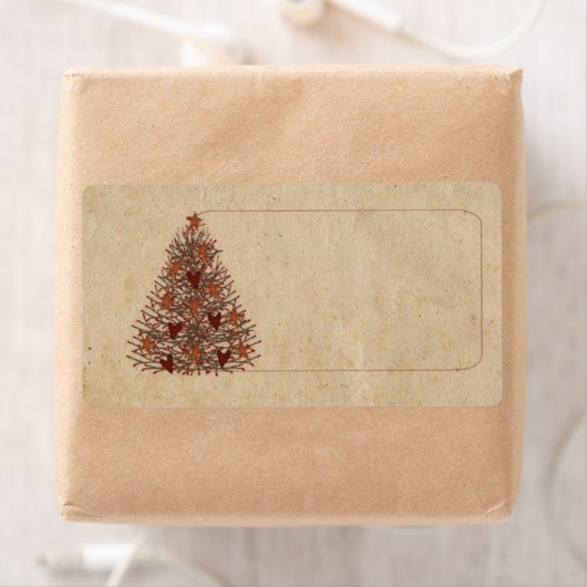 Étiquette d'arbre primitif (En situation)