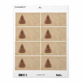 Étiquette d'arbre primitif (Feuille entière)