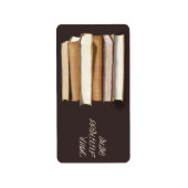 Étiquette Dark Academia (Devant)