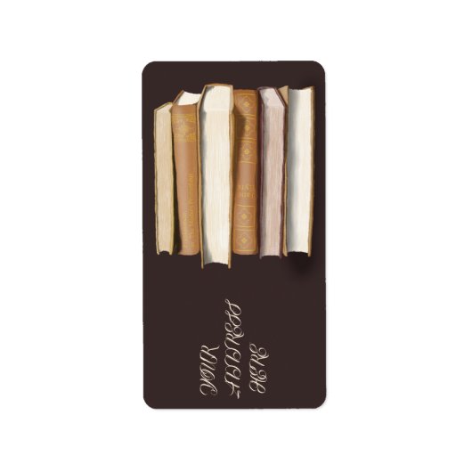 Étiquette Dark Academia (Devant)