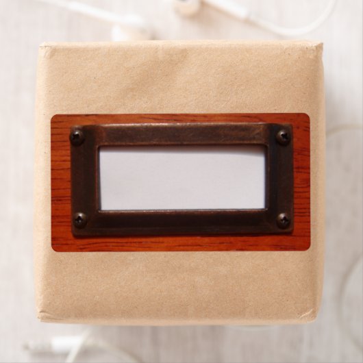 Étiquette d'armoire de fichier (En situation)