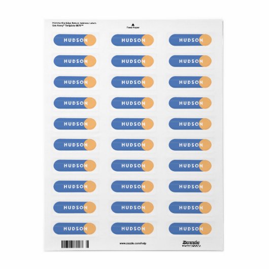 Étiquette Dart en mousse conception personnalisée (Feuille entière)