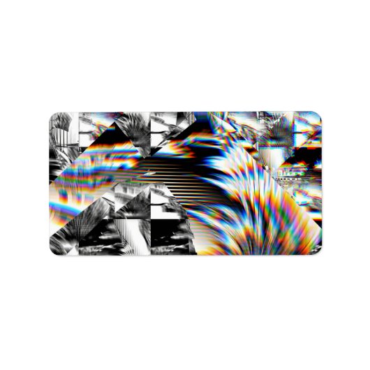 Étiquette d'attaque arc-en-ciel (Devant)