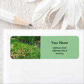 Étiquette Daubigny's Garden, Vincent van Gogh (En situation)