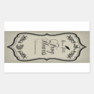 Étiquette d'autocollant de pot de Halloween de