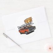 Étiquette de 3 pouces de mon Duster (Enveloppe)