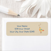 Étiquette de adresse (En situation)