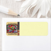 ÉTIQUETTE DE ADRESSE AMÉRICAIN AMÉRIQUE (En situation)