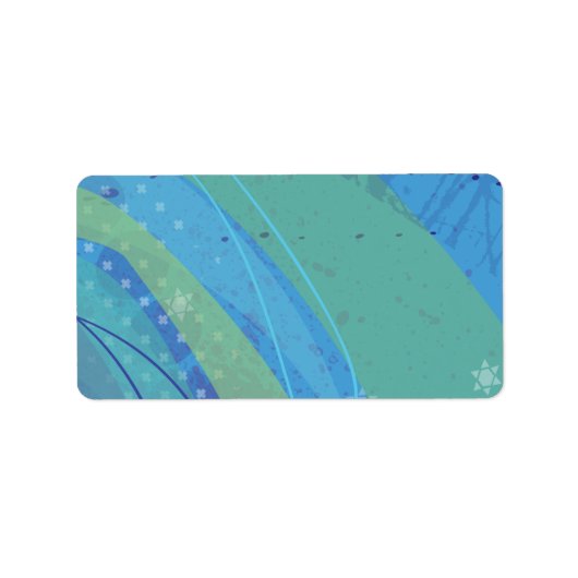 Étiquette de adresse Bat mitzvah BASEBALL CRAZE Ba (Devant)