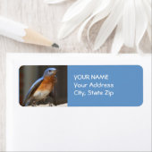 Étiquette de adresse Bluebird (En situation)