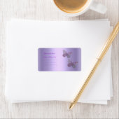 Étiquette de adresse BOUTTERFING (En situation)