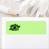 Étiquette de adresse BRÉSIL (En situation)