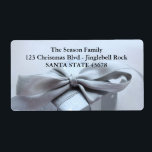 Étiquette de adresse cadeau de Noël<br><div class="desc">Après tout le travail et le stress, dites-leur que vous avez une nouvelle adresse ! Il n'y a pas de meilleur moyen (et plus facile !) de diffuser l'information que d'ajouter ce étiquette à votre billet de Noël. Il y a beaucoup de cartes différentes disponibles, donc choisissez la conception et...</div>