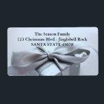 Étiquette de adresse cadeau de Noël<br><div class="desc">Après tout le travail et le stress, dites-leur que vous avez une nouvelle adresse ! Il n'y a pas de meilleur moyen (et plus facile !) de diffuser l'information que d'ajouter ce étiquette à votre billet de Noël. Il y a beaucoup de cartes différentes disponibles, donc choisissez la conception et...</div>