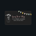 Étiquette de adresse Chalkboard moderne<br><div class="desc">Produits correspondants dans le magasin Little Bayleigh !</div>