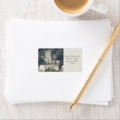 Étiquette de adresse—Château de Lerici (En situation)