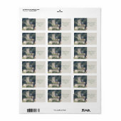 Étiquette de adresse—Château de Lerici (Feuille entière)