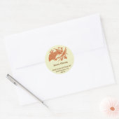 Étiquette de adresse chinois asiatique (Enveloppe)