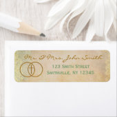 Étiquette de adresse croisé encerclé (Jeu de corre (En situation)