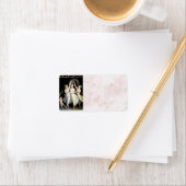 Étiquette de adresse dansante (En situation)