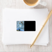 Étiquette de adresse de cheval ailé (En situation)