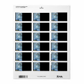 Étiquette de adresse de cheval ailé (Feuille entière)