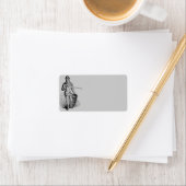 Étiquette de adresse de chevalier (En situation)