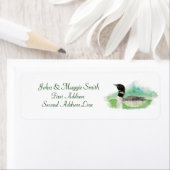 Étiquette de adresse de connexion (En situation)