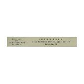 Étiquette de adresse de connexion d'entreprise (Individual)