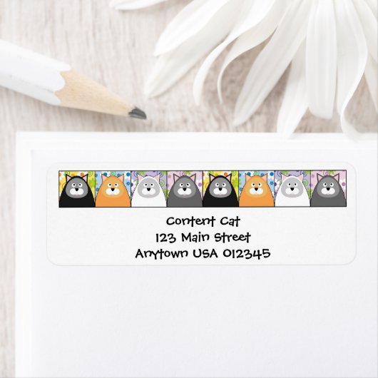 Étiquette de adresse de contenu (En situation)