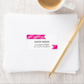 étiquette de adresse de diplômes 2015 | Rose (En situation)