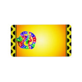 Étiquette de adresse de dragon (Devant)