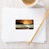 Étiquette de adresse de fabrication et de soudage  (En situation)