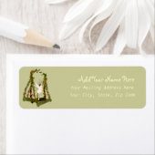 Étiquette de adresse de fées en mouvement (En situation)