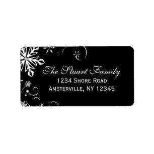 Étiquette de adresse de panne d'électricité de
