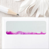 étiquette de adresse de peinture (En situation)