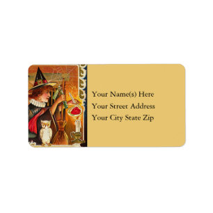 Étiquette de adresse de philtre d'amour de