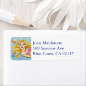 Étiquette de adresse de sirène (En situation)