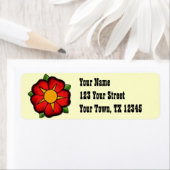 Étiquette de adresse de style occidental (En situation)