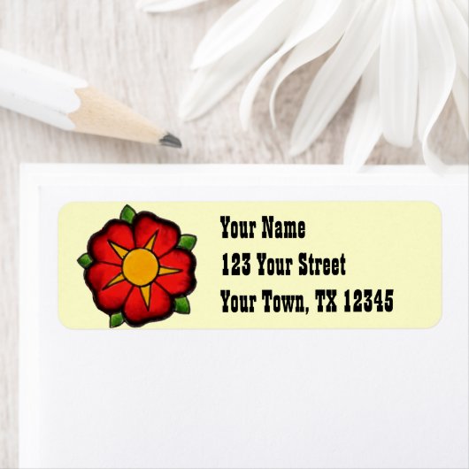 Étiquette de adresse de style occidental (En situation)