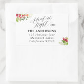 Étiquette de adresse de vacances de Noël Silent (i (Sac)