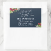 Étiquette de adresse de vacances de Noël Silent (i (Sac)